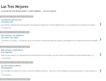 Tablet Screenshot of lastresmejores.blogspot.com