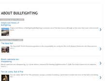 Tablet Screenshot of aboutbullfighting.blogspot.com