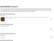 Tablet Screenshot of blackmodz.blogspot.com