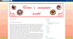 Desktop Screenshot of ericas-minis.blogspot.com