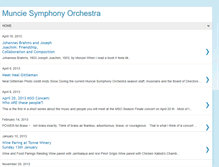 Tablet Screenshot of munciesymphonyorchestra.blogspot.com