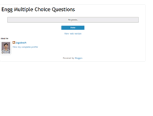 Tablet Screenshot of enggmcq.blogspot.com