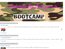 Tablet Screenshot of cinderellabigbuttgoestobootcamp.blogspot.com