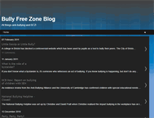 Tablet Screenshot of bullyfreeteam.blogspot.com