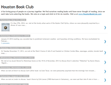 Tablet Screenshot of houstonbookclubblog.blogspot.com