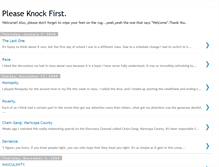 Tablet Screenshot of knockfirstlex.blogspot.com
