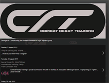 Tablet Screenshot of combatreadytraining.blogspot.com