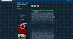 Desktop Screenshot of ourlowcarblife-lisa.blogspot.com