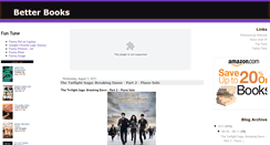 Desktop Screenshot of betterbooks.blogspot.com
