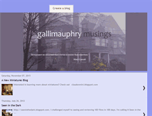 Tablet Screenshot of gallimauphry.blogspot.com