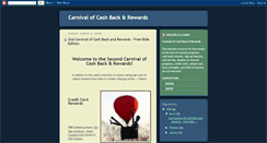 Desktop Screenshot of carnivalofcashback.blogspot.com