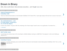 Tablet Screenshot of binarynightmares.blogspot.com