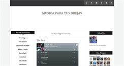 Desktop Screenshot of musicaparatusorejas.blogspot.com