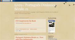 Desktop Screenshot of livro-portuguesdinamico.blogspot.com