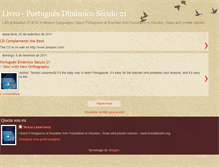 Tablet Screenshot of livro-portuguesdinamico.blogspot.com