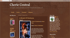 Desktop Screenshot of cheriecentral.blogspot.com