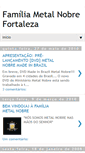 Mobile Screenshot of familiametalnobrefortaleza.blogspot.com
