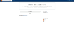Desktop Screenshot of irishbeekeeping.blogspot.com