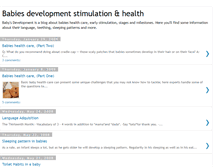 Tablet Screenshot of developmentstimulation.blogspot.com