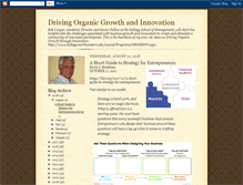 Tablet Screenshot of marketdrivengrowth.blogspot.com