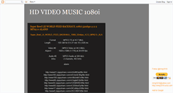 Desktop Screenshot of hdmusic1080i.blogspot.com