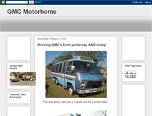 Tablet Screenshot of gmcmotorhomes.blogspot.com