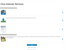 Tablet Screenshot of cineinternet.blogspot.com