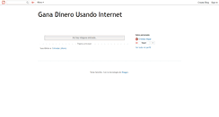 Desktop Screenshot of ganadinerousandointernet.blogspot.com