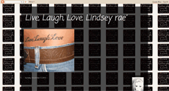 Desktop Screenshot of livelaughlovelindseyrae.blogspot.com