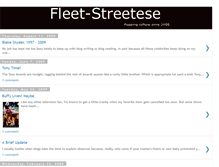Tablet Screenshot of fleetstreetese.blogspot.com