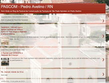 Tablet Screenshot of pascompedroavelino-rn.blogspot.com