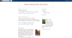 Desktop Screenshot of newenglandeating.blogspot.com