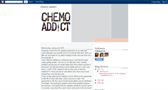 Desktop Screenshot of chemoaddict.blogspot.com