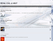 Tablet Screenshot of nriitroyalcivil.blogspot.com