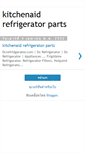 Mobile Screenshot of kitchenaidrefrigeratorparts.blogspot.com