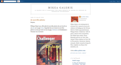 Desktop Screenshot of mikea-galerie.blogspot.com