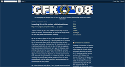 Desktop Screenshot of gfk08.blogspot.com