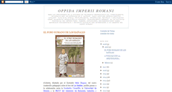 Desktop Screenshot of oppidaimperiiromani.blogspot.com