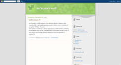 Desktop Screenshot of mcchrystalssnuff.blogspot.com