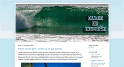Desktop Screenshot of cuadernodealejandro.blogspot.com