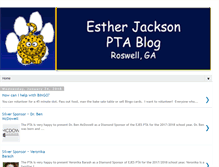 Tablet Screenshot of estherjacksonpta.blogspot.com