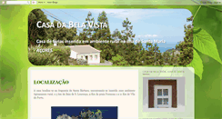 Desktop Screenshot of casadabelavista.blogspot.com