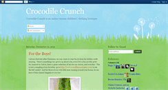 Desktop Screenshot of crocodile-crunch.blogspot.com