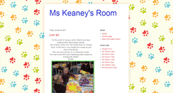Desktop Screenshot of mskeaneysroom.blogspot.com