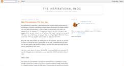 Desktop Screenshot of inspirationalnetwork.blogspot.com