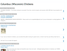 Tablet Screenshot of columbuschickens.blogspot.com