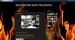 Desktop Screenshot of mustachemantraining.blogspot.com