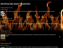 Tablet Screenshot of mustachemantraining.blogspot.com