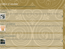 Tablet Screenshot of coffeencrochet.blogspot.com