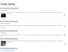 Tablet Screenshot of frettefamily.blogspot.com